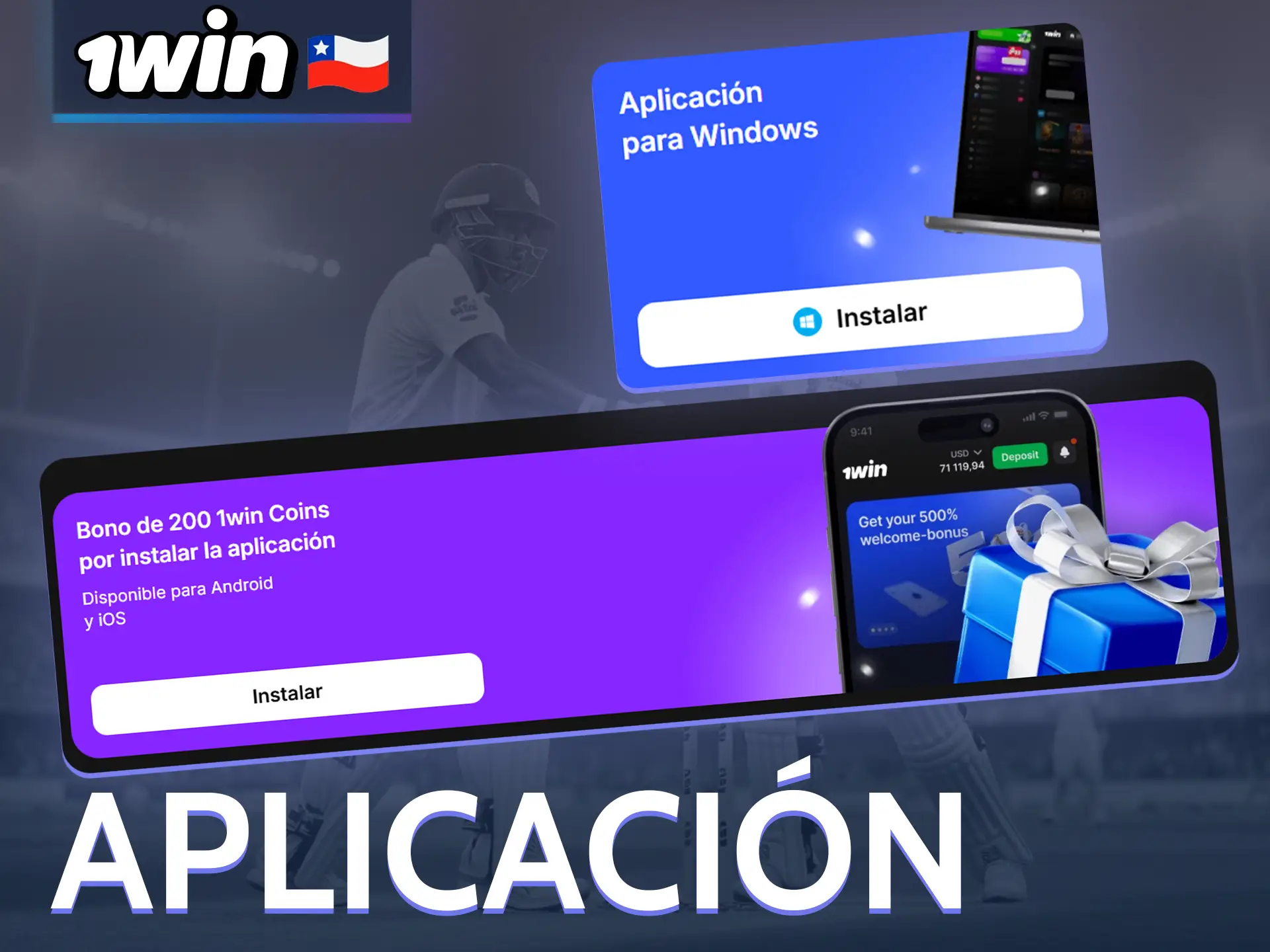 La aplicación 1win para apostar en deportes virtuales es rápida y cómoda.