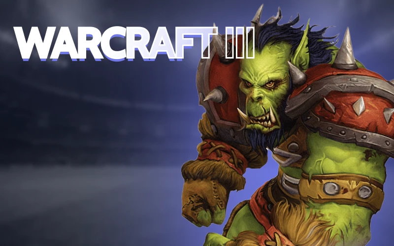 Busca la sección WarCraft en 1Win y haz tus apuestas.
