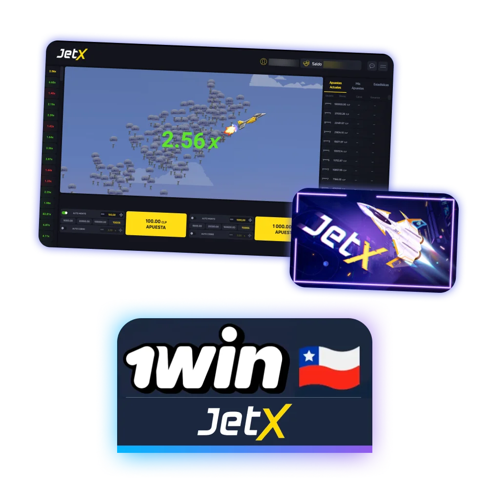 Juega JetX en 1win y gana grandes premios con tu bono de bienvenida.