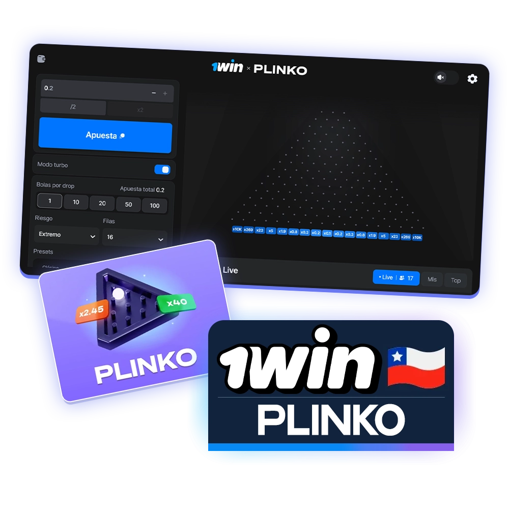 El juego Plinko ya te está esperando en 1win.