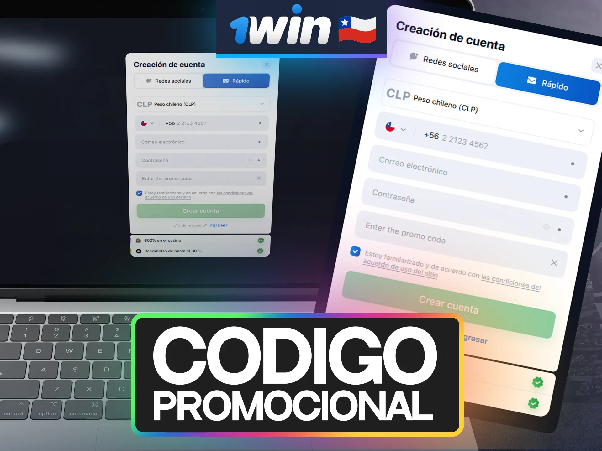 Utiliza el código promocional 1win y consigue bonificaciones extra.