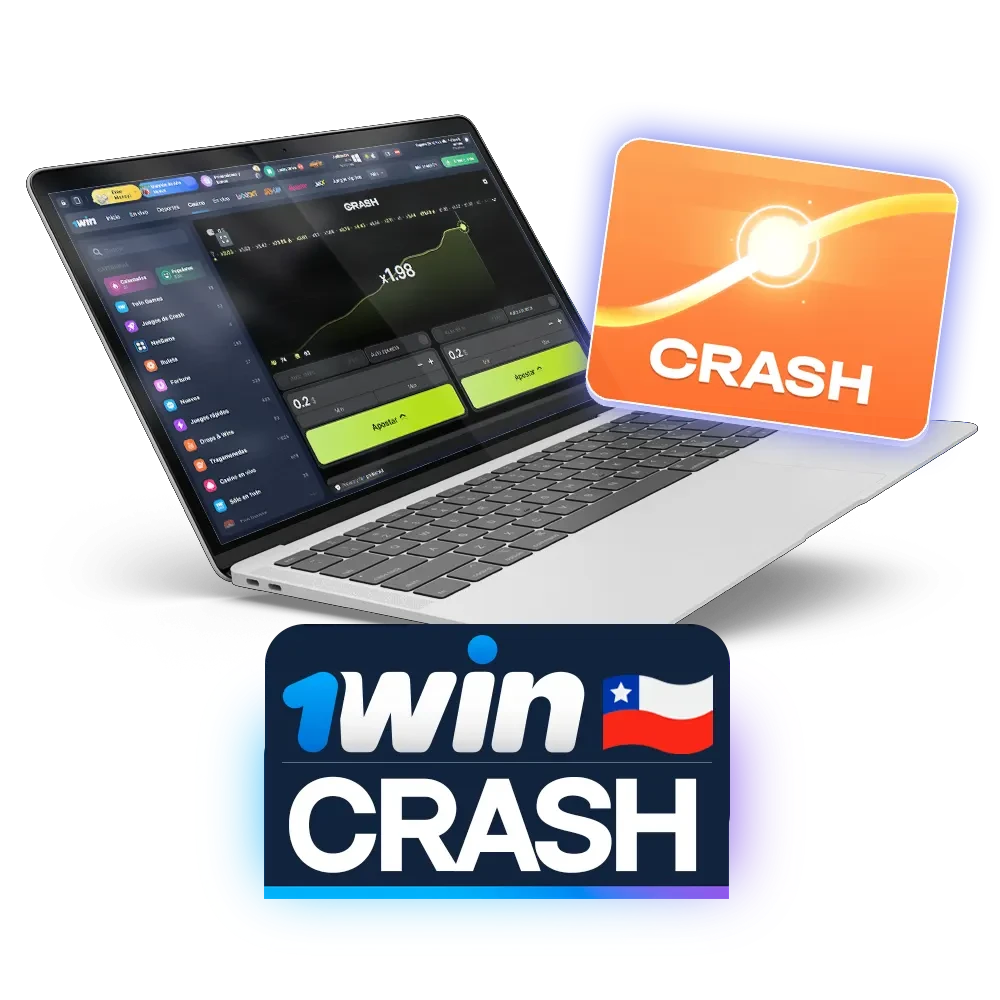 Encuentra y juega a Crash en el sitio web de 1win.