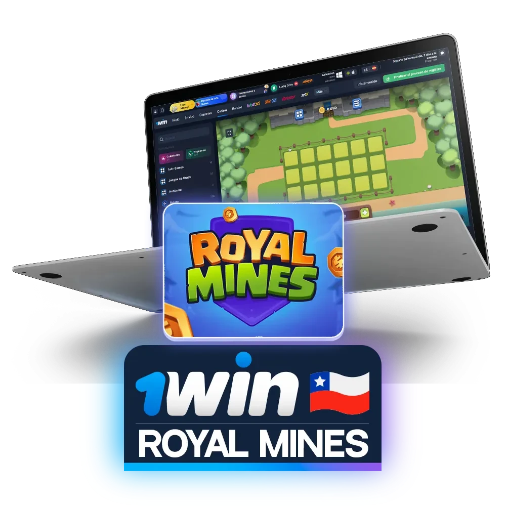 Puedes jugar a Royal Mines en 1win.