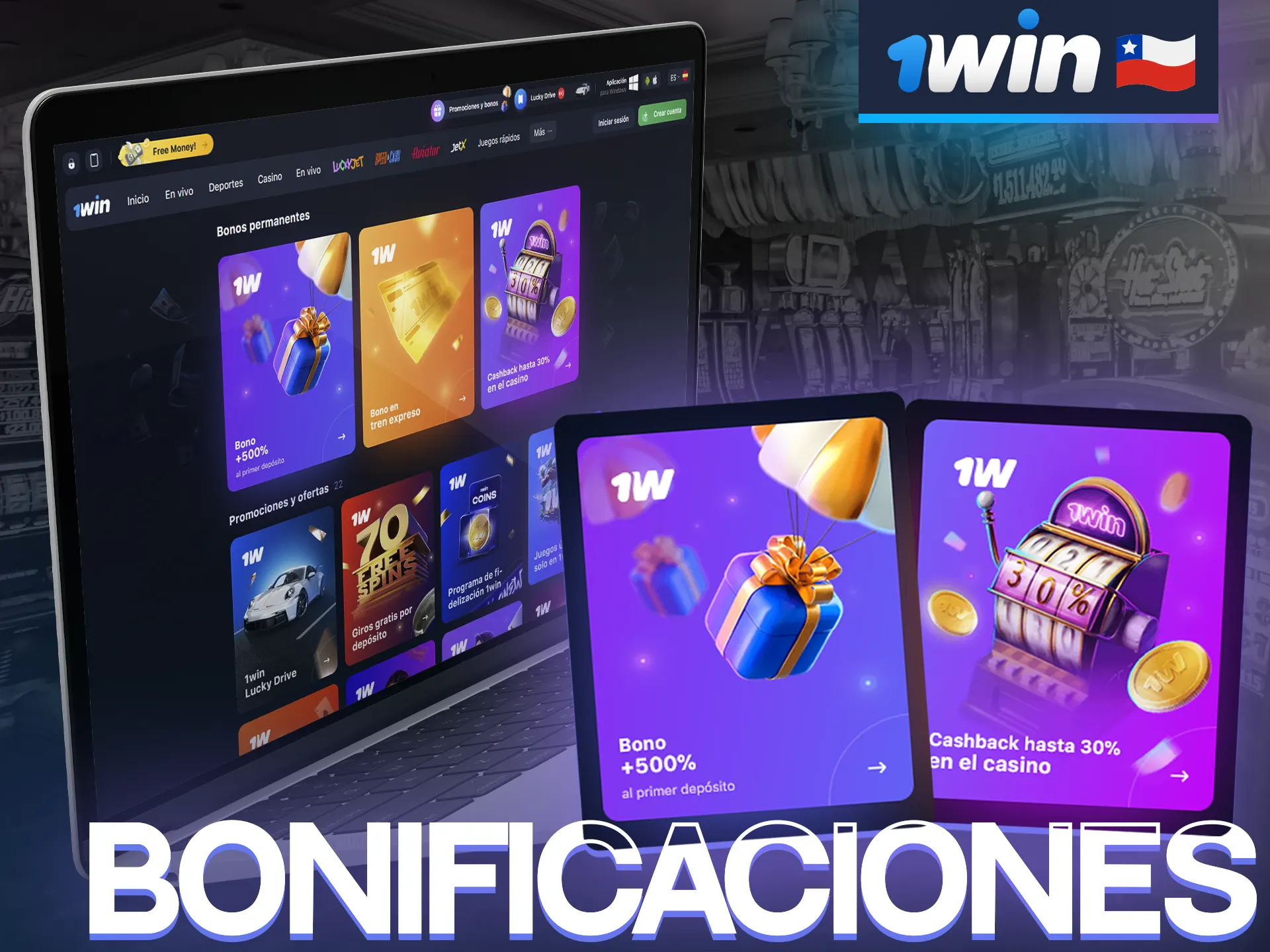 Aumente sus posibilidades de ganar en Royal Mines utilizando los bonos 1win.