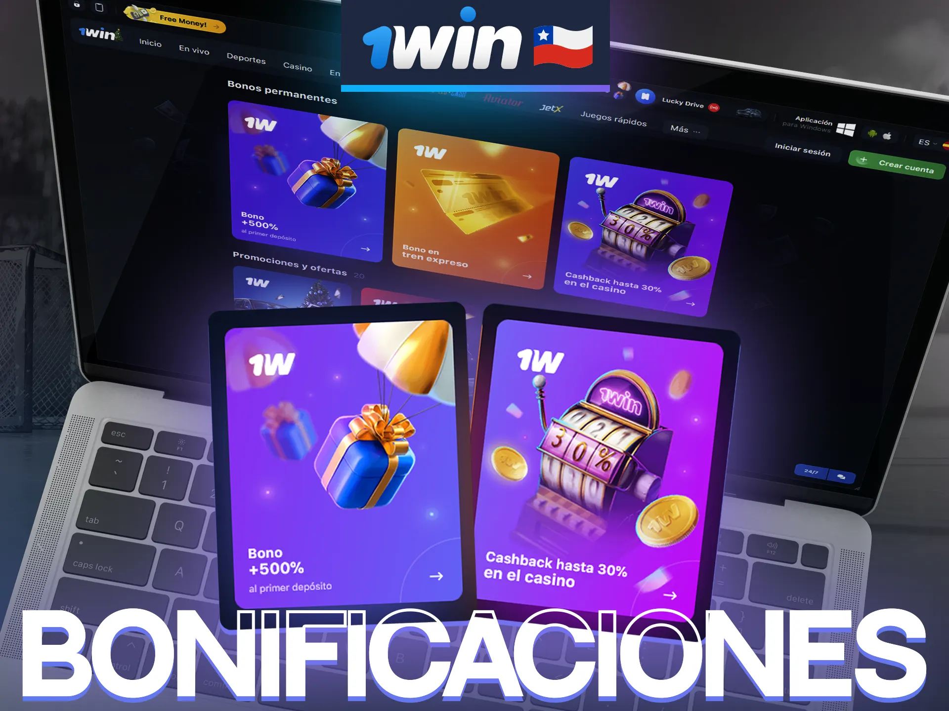 Bonos disponibles para apuestas de hockey en 1win.