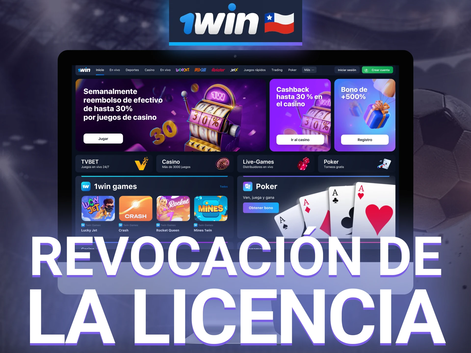 El casino 1win da prioridad al mantenimiento de su estatus legal.