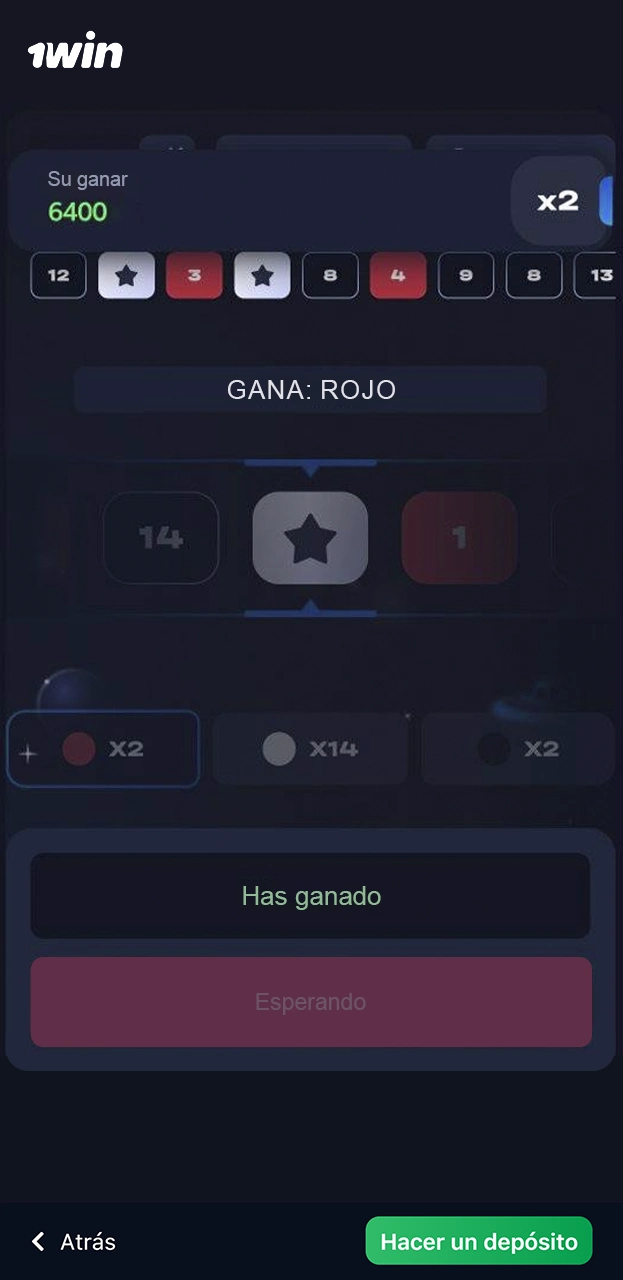 Empieza a jugar Double con 1win.
