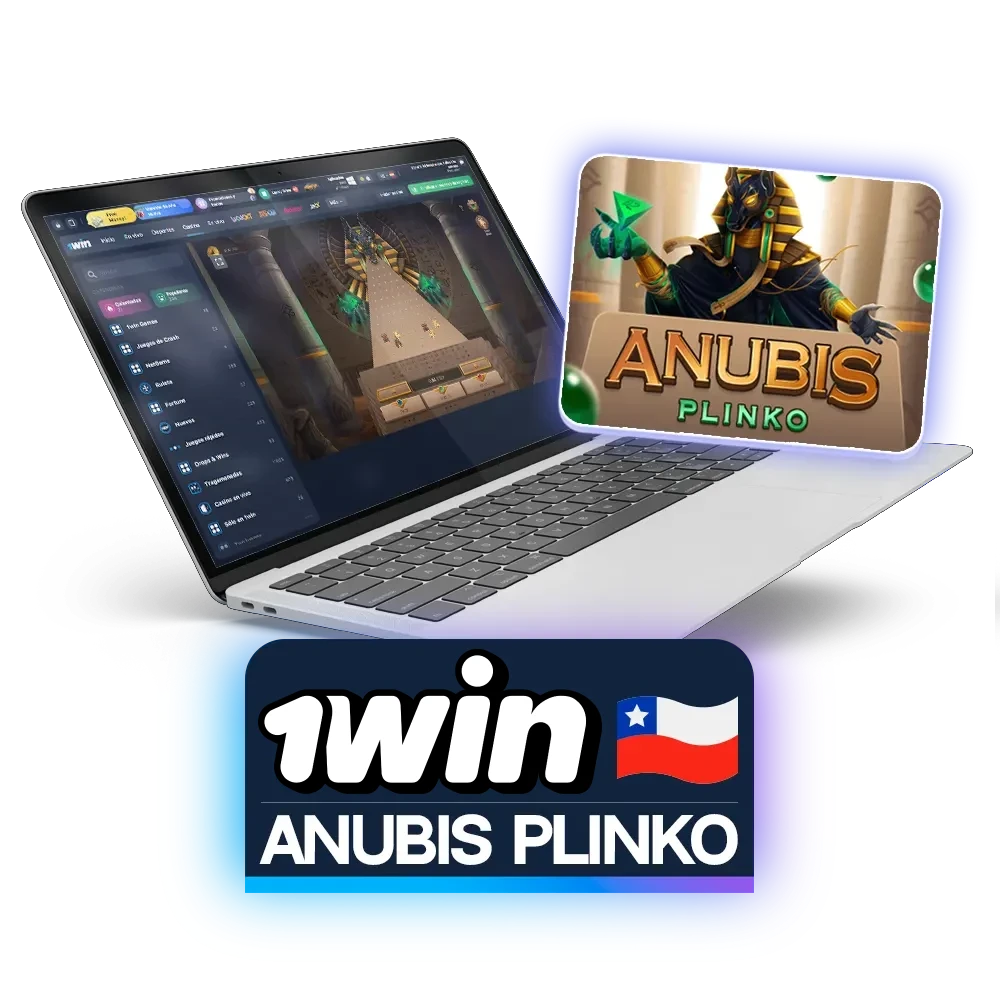 Juega al juego Anubis Plinko en 1win.