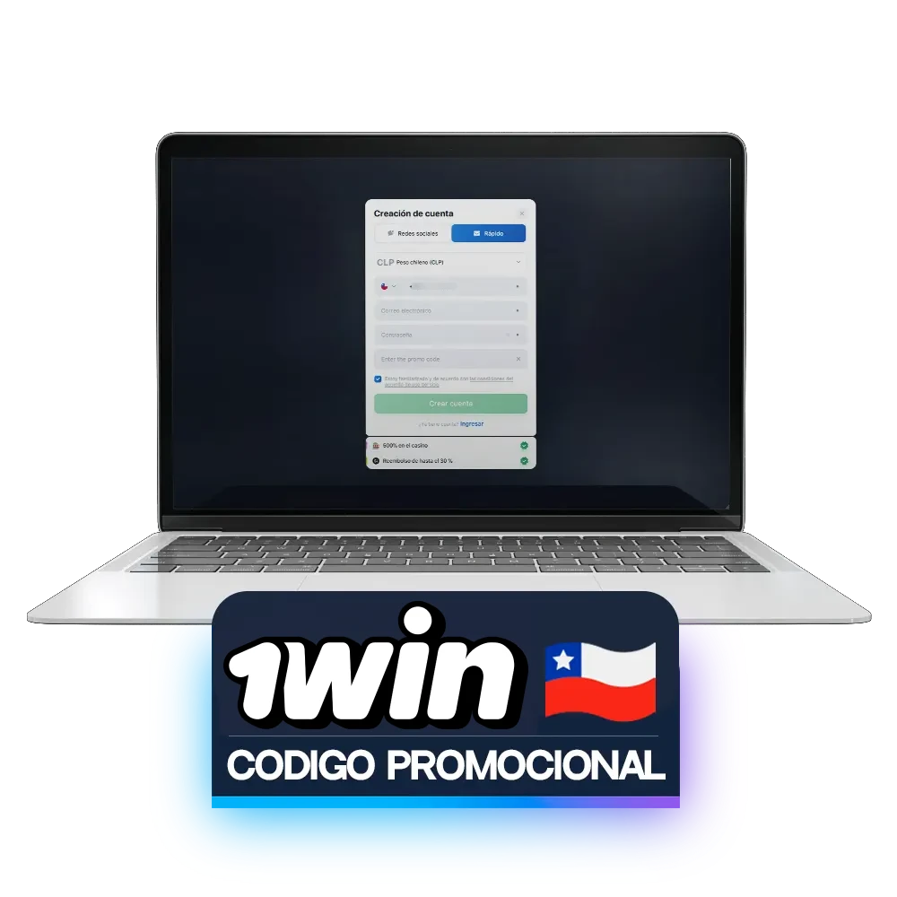 1win ofrece un código promocional especial a los residentes de Chile.
