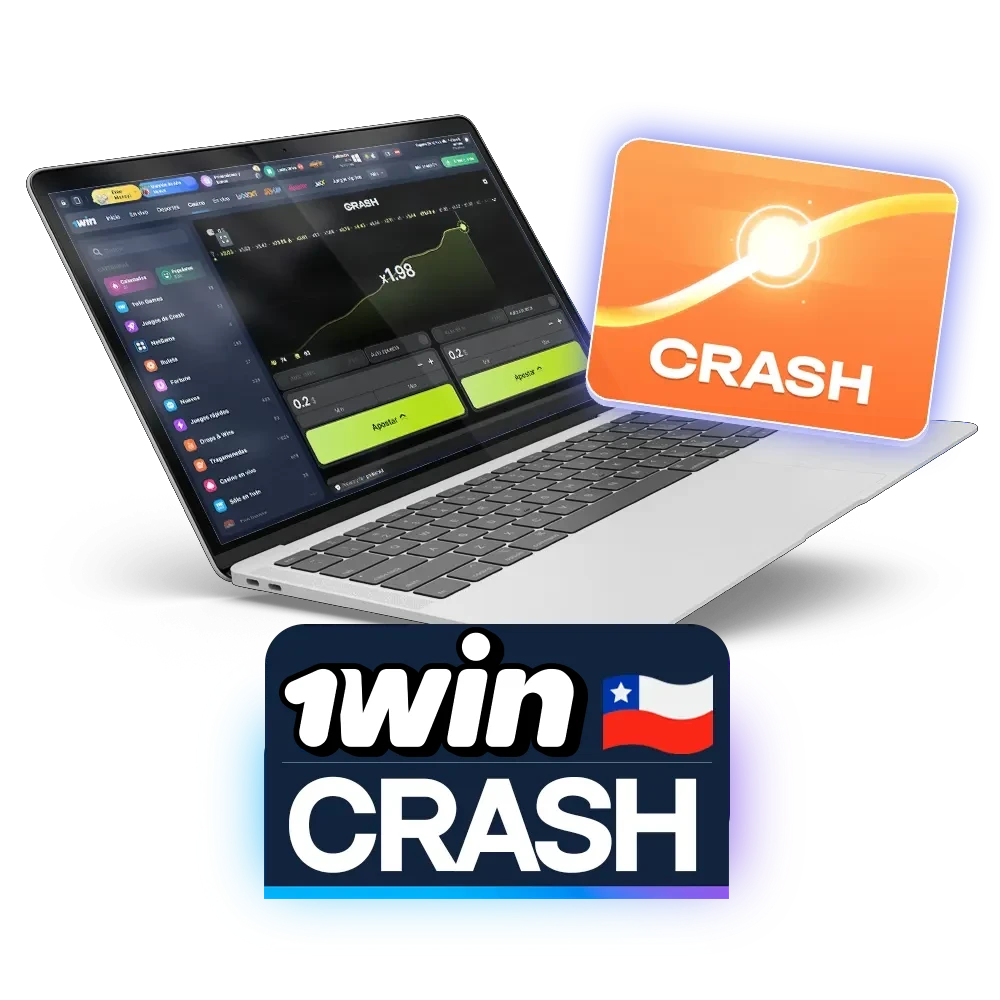 Encuentra y juega a Crash en el sitio web de 1win.