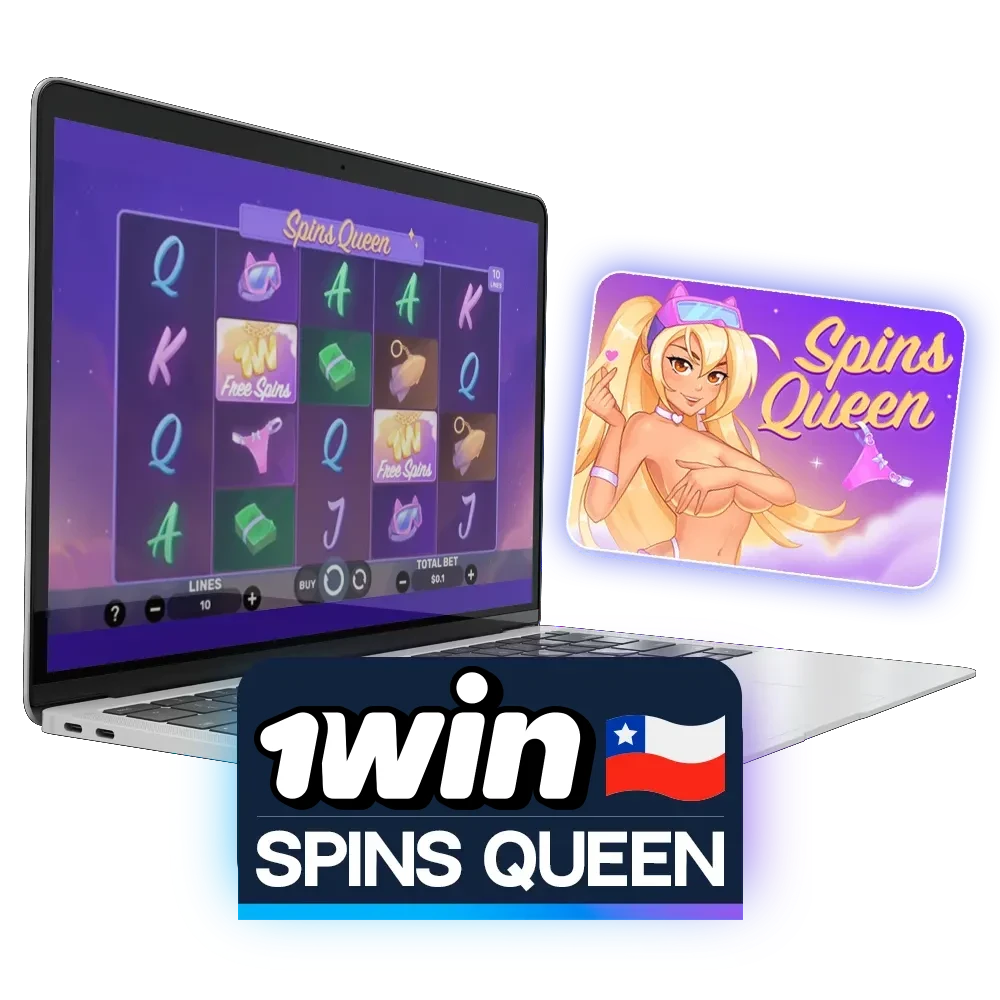1win ofrece el juego Spins Queen para jugar.
