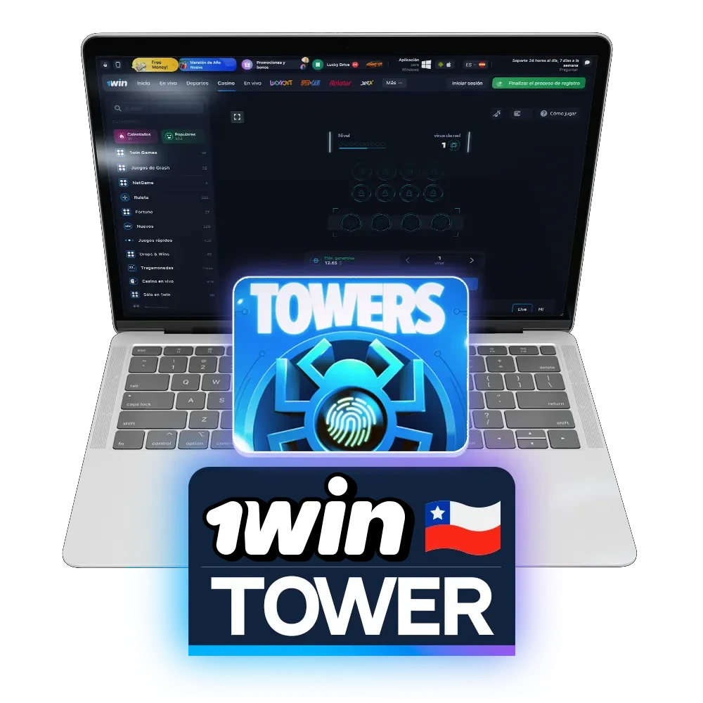 1win ofrece a los jugadores el juego Tower.