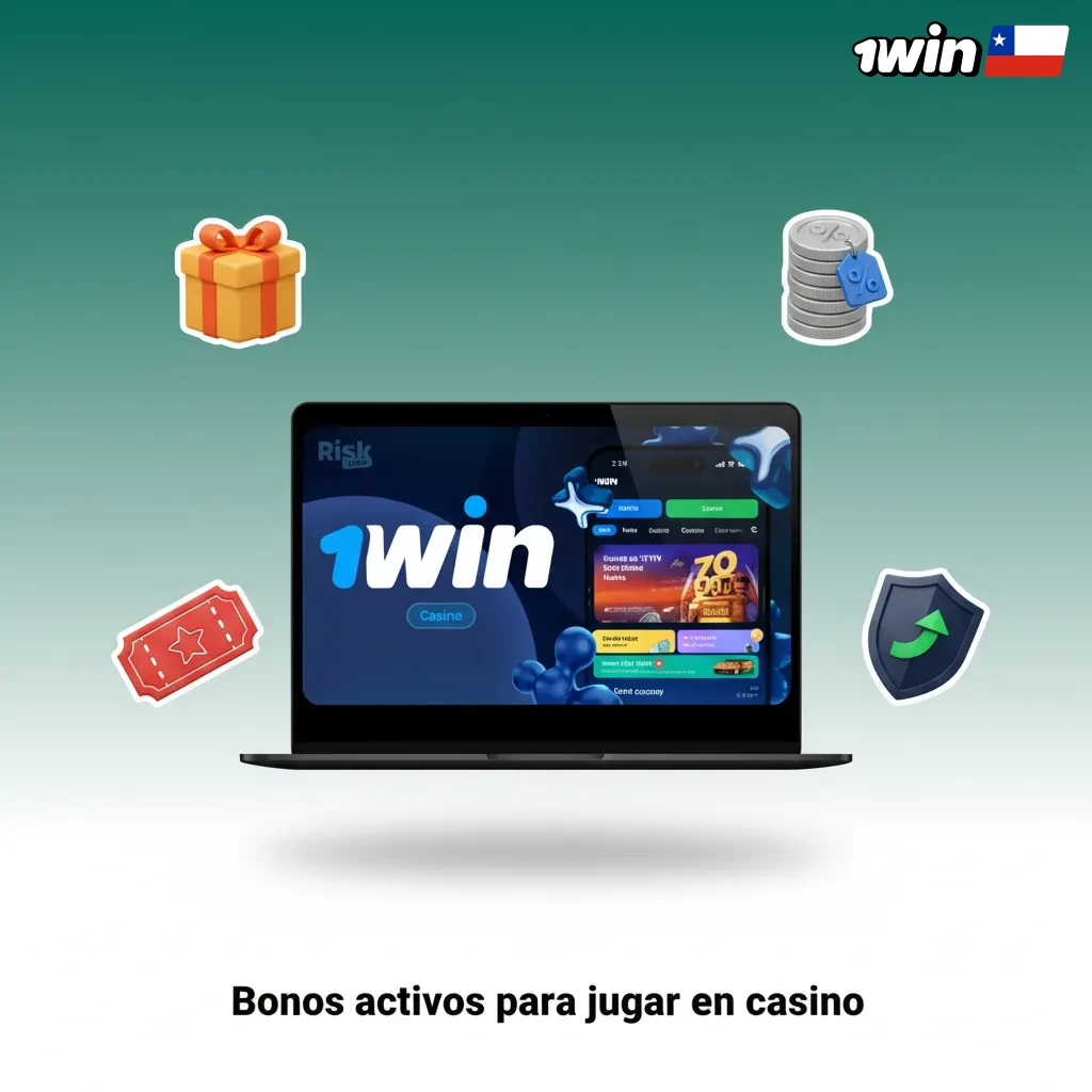 Bonos activos de casino: hasta 100 giros, recarga 50% fin de semana, 10% cashback slots, torneos y boost 20% Live Casino.