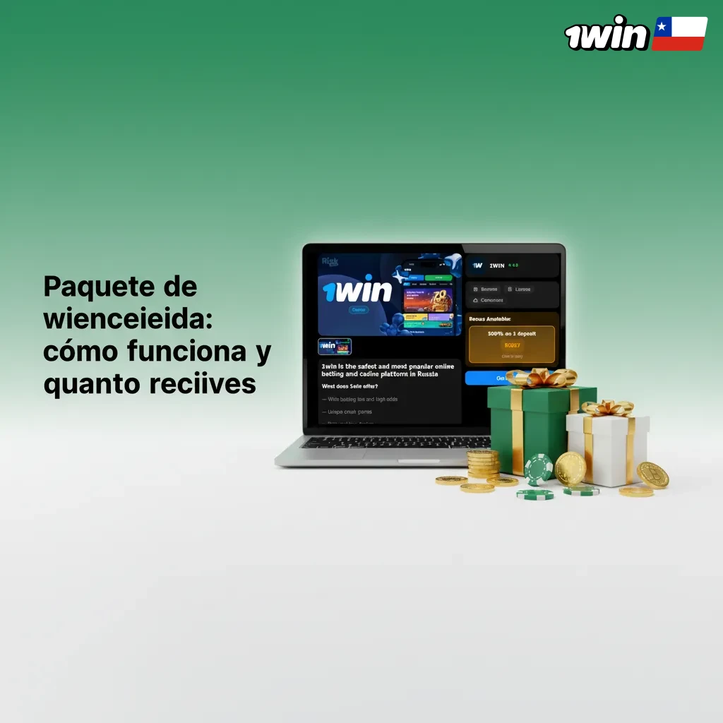 Paquete de bienvenida: 500% hasta 484.300 CLP en 4 depósitos (200/150/100/50%). Mín 5.000 CLP, rollover 35x/5x, 14 días.