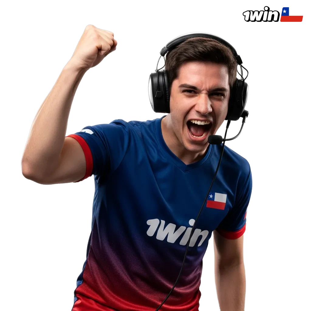 Apuestas de e-sports en Chile: app 1win en móvil con partidos en vivo, cuotas altas y bono de bienvenida destacado.