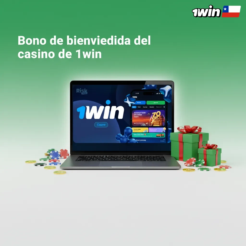 Promoción del casino 1win: bono 500% hasta 484.300 CLP en primeros depósitos para Chile; slots, rollover 35x, 14 días.