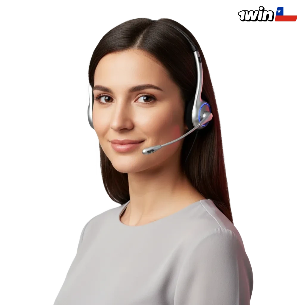1win soporte Chile: correo, chat y app, mensajería y redes; callback; ES/EN; chat 1–3 min, correo 1–12 h.