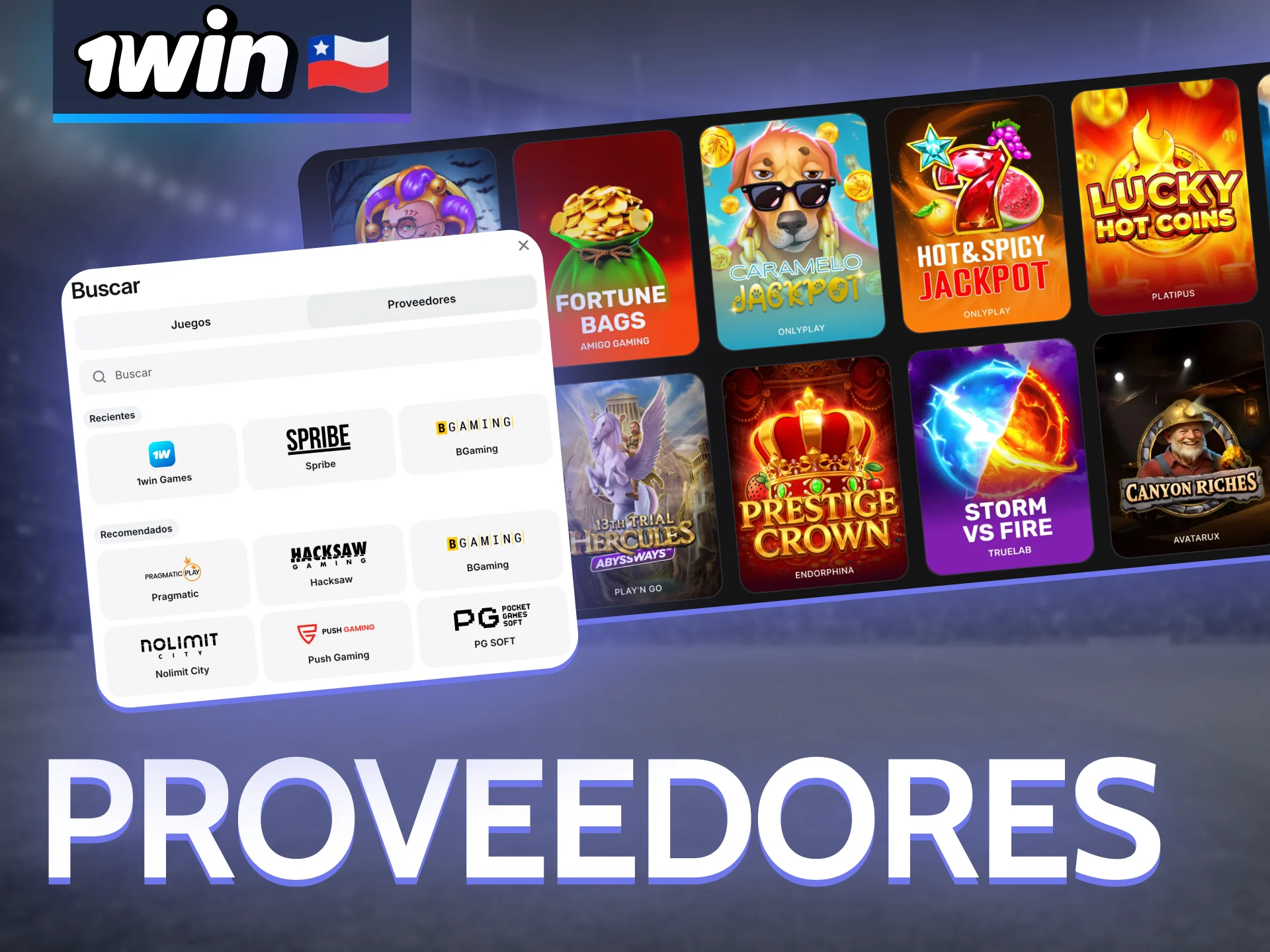 1win Casino trabaja con muchos proveedores de juegos de tragaperras para mantener una gran colección de juegos para sus jugadores.